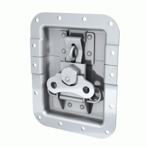 Chapa grande c/ranura aluminio c/porta candado TCH SKU: VV1025