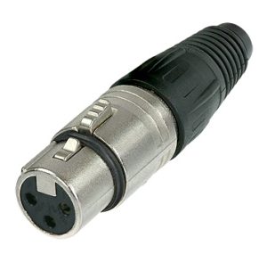 Conector XLR3 hembra Neutrik