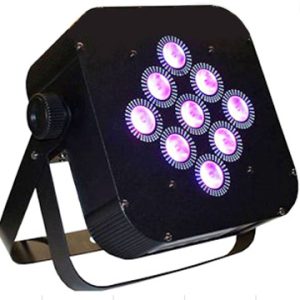 PAR LED 9x10W RGBW SLIM ML9010 GLOWING