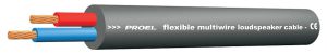 Cable profesional de parlante Proel 2x4