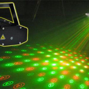 Laser Multipunto RG con gobos MNB60RG