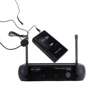Sistema Inalámbrico VHF con microfono de cintillo Prodb