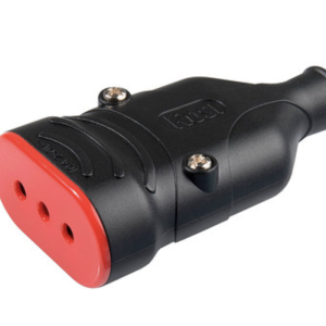 Enchufe hembra negro Rosi