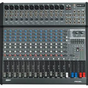 Consola Proel M1000 USB amplificada