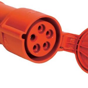 Schuko hembra 32A 380V 3P+N+T IP44