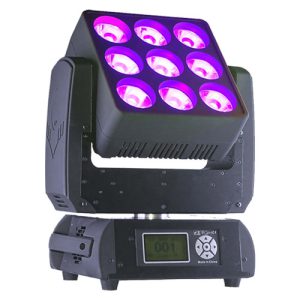 Cabeza movil LED XP500 9X15W (4in1) GLOWING