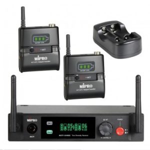 Kit de receptor doble MIPRO ACT2402/ACT24TC