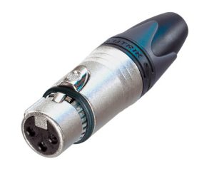 Conector XLR3 hembra Neutrik NC3FXX