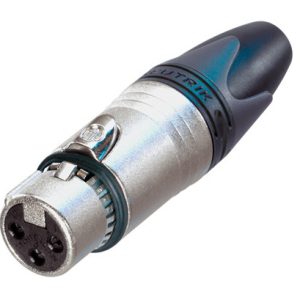 Conector XLR3 hembra Neutrik NC3FXX