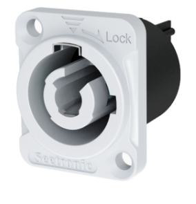 CONECTOR SEETRONIC SAC3MPB POWERCOM PANEL BLANCO 20A/250V