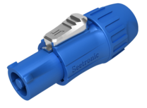 CONECTOR SEETRONIC SAC3FCA POWERCOM VOLANTE AZUL