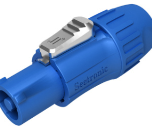 CONECTOR SEETRONIC SAC3FCA POWERCOM VOLANTE AZUL
