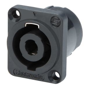 CONECTOR SEETRONIC SL4MP SPEAKON PANEL CUADRADO 4 POLOS