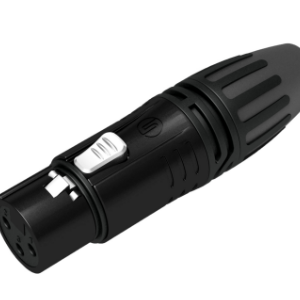 CONECTOR SEETRONIC MC3FXX-B XLR VOLANTE HEMBRA NEGRO