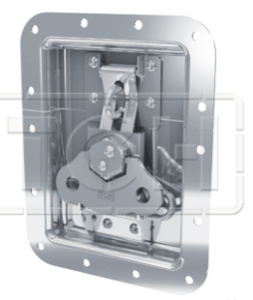 Chapa grande plana c/porta candado TCH SKU: VV1026