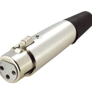 Conector hembra XLR 3