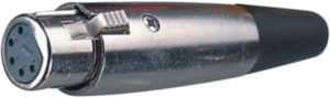 Conector hembra XLR 5