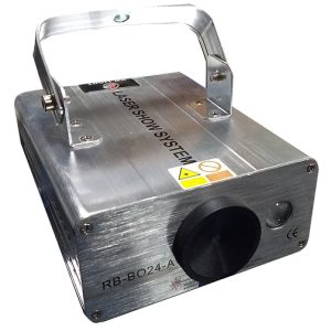 LASER MULTIPUNTO CON GOBOS ROJO -VERDE Y LED AZUL HW-D004