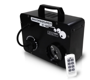 Maquina de humo con 3 led RGB 9 WATTS PURPURE LIGHT