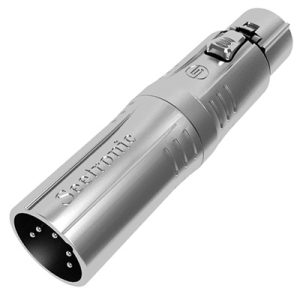 ADAPTADOR SEETRONIC MA5M3F XLR 5 MACHO A XLR 3 HEMBRA