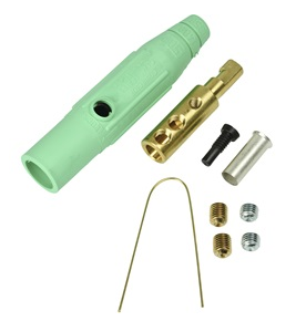 CAMLOCK MARINCO 150 A. MACHO VERDE VOLANTE