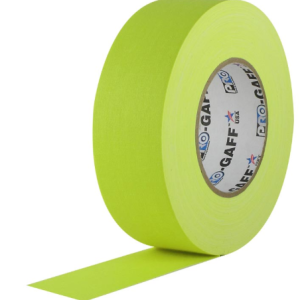 Cinta Gaffer PROTAPES Amarillo flúor 2"x 45M