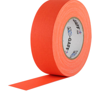 Cinta Gaffer PROTAPES Naranja flúor 2"X45M