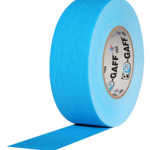 Cinta Gaffer PROTAPES azul flúor 2″X 45m/Disponible