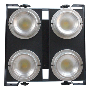 BLINDER LED BLANCO CALIDO Y FRIO 4X100W Glowing