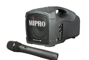Sistema Portátil Mipro con microfono de mano MA-101 U / MH 801