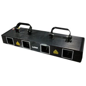 Laser de cuatro aperturas Rojo - verde 250mW L2500 GRGR