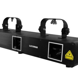 Laser de tres aperturas Rojo - verde - azul 250mW L233RGB