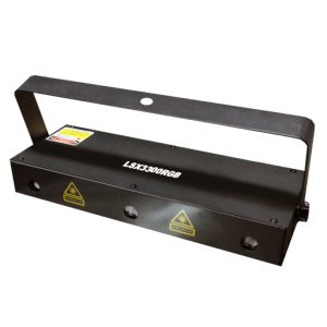 Laser de tres aperturas rojo - verde - azul 300mW LSX3300 RGB