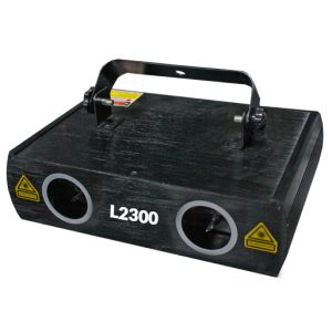 Laser doble verde 100mW L2300