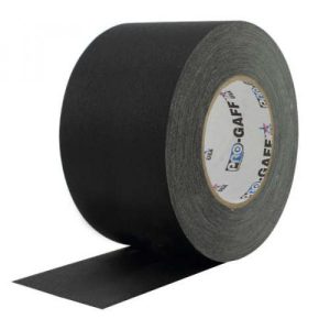 Cinta Gaffer de tela PRO GAFF Negro mate PROTAPE