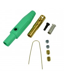CAMLOCK MARINCO 400 A. HEMBRA VERDE VOLANTE