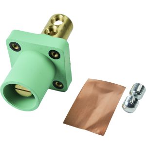 Conector Marinco CLS40MRB-E macho VERDE Camlock