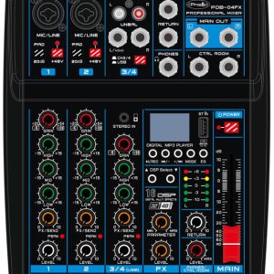 CONSOLA PRODB PDB-04FX