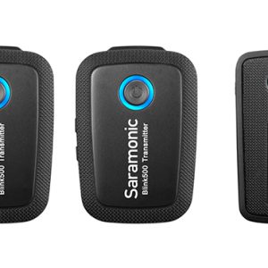 Microfono lavalier inalámbrico ULTRA PORTABLE UHF SARAMONIC BLINK500 B2 PACK
