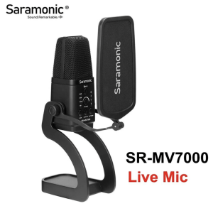 MICROFONO SARAMONIC SR-MV7000 de condensador USB y XLR
