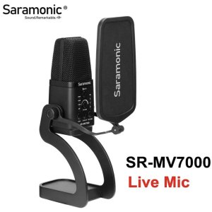 MICROFONO SARAMONIC SR-MV7000 de condensador USB y XLR