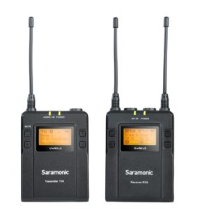 Sistema lavalier inalámbrico PORTABLE UHF SARAMONIC UWMIC9 KIT1
