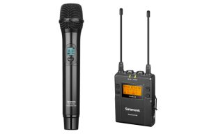 Pack inalámbrico de mano PORTABLE UHF SARAMONIC UWMIC9 KIT4