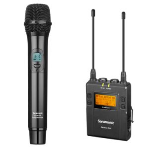 Pack inalámbrico de mano PORTABLE UHF SARAMONIC UWMIC9 KIT4