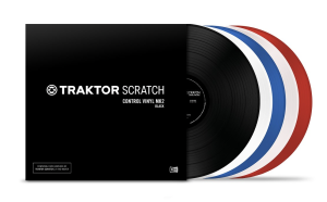 VINILO TRAKTOR SCRATCH CONTROL VINYL MK2 BLACK Native Instruments
