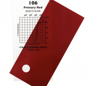 FILTRO PLIEGO CHRIS JAMES N°106 50X120CM PRIMARY RED