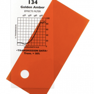 FILTRO PLIEGO CHRIS JAMES N°134 Golden Amber 50X120CM