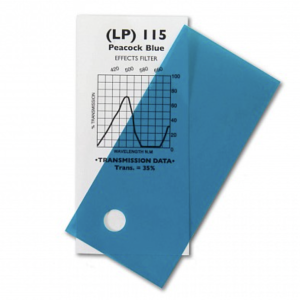 FILTRO PLIEGO CHRIS JAMES N°115 Peacock Blue 50X120CM