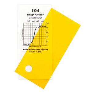 FILTRO PLIEGO CHRIS JAMES Nº104 DEEP AMBER