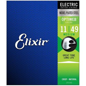 Cuerdas para guitarra eléctrica 19102 Elixir